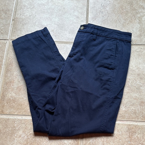 J. Crew Men's Dark Blue Chinos - Picture 1 of 4